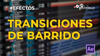 Transiciones de barrido en After Effects  Tutoriales de After Effects en español [upl. by Fotinas]