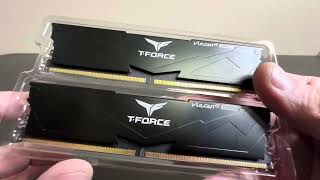 TEAMGROUP T Force Vulcan DDR5 32GB 2x16GB 6000MHz PC5 48000 CL38 Intel XMP 3 0 amp AMD Expo Compatible [upl. by Navaj]