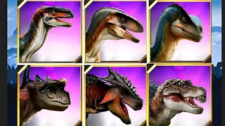 LATEST HYBRID DINOSAURS CONCEPTS JURASSIC WORLD THE GAME NEW DINOSAURS COMING SOON CONCEPTS REVEALED [upl. by Etrem962]