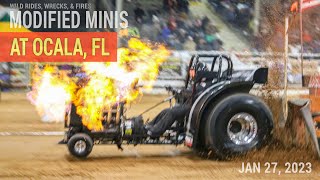 Wild Rides Wrecks and Mini Rod Fires at Ocala Winter Nationals Jan 27 2023 [upl. by Janene819]