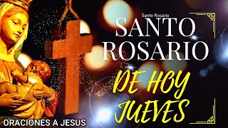 Santo Rosario Corto de Hoy Jueves 8 de Agosto de 2024  Misterios Luminosos [upl. by Atekihs]