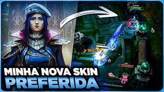 A NOVA SKIN DA CAITLYN ARCANE DÁ MAIS DANO  MONO CAITLYN GAMEPLAY [upl. by Kessiah]