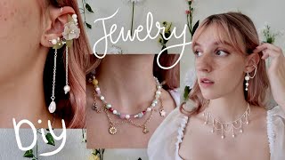 DIY Jewelry  Supplies Haul  Lots Of Cute And Pretty Ideas  Bead And Wire Jewelry [upl. by Auod]