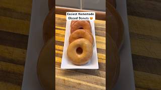 Easiest Homemade Glazed Donuts  Part 1 of 2 [upl. by Lili]