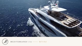 Benetti  Mediterraneo 116  BM001 MY Oli [upl. by Fry]