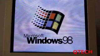 Dell Dimension XPS T600r  Windows 98 Boot [upl. by Ahsimin291]