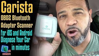 Carista OBD2 Bluetooth Adapter Scanner 🚘  LGTV Review [upl. by Maurita]