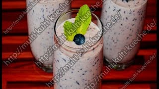 Blaubeer Bananen Smoothies [upl. by Aissela]