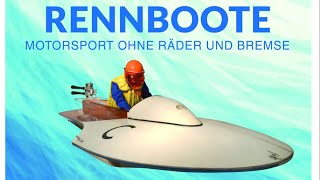 Rennboote Motorsport ohne Räder und Bremse [upl. by Teilo]