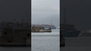 MAERSK Container Ship MATHILDE Maersk at Port of Algeciras [upl. by Ahgiela]