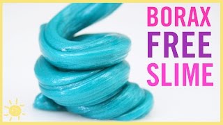 BEST Kid Friendly Slime NO Borax [upl. by Karil726]