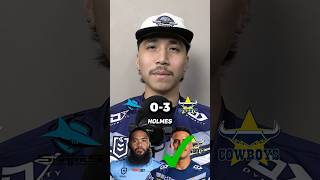 Who would you rather Sharks vs Cowboys Semi Final 🦈🆚🤠 [upl. by Beffrey]