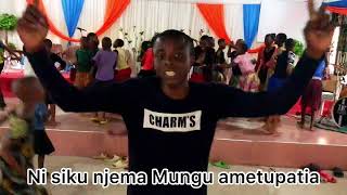 ANGALIA MTOTO ALIVYO RAP KWENYE BEAT [upl. by Ahsenit583]