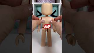 RED Avastars Doll Dressing asmr roblox doll [upl. by Enelehs298]