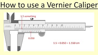 1502 How to use Vernier caliper [upl. by Lemuelah365]