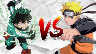 Rustage  Deku vs Naruto rap battle AMV ft None Like Joshua [upl. by Nogaem562]