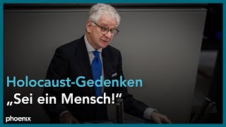 Marcel Reif bei der Gedenkstunde für die Opfer des Nationalsozialismus im Bundestag am 310124 [upl. by Danete36]