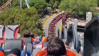 Six Flags Magic Mountain X2 POV [upl. by Annoed]