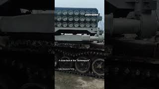 Captured TOS1A Solntsepyok Ukrainian Soldiers Show Seizured Russian Multiple Rocket Launcher [upl. by Clemens]