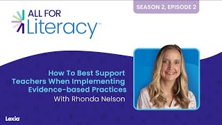 How To Best Support Teachers When Implementing Evidencebased Practices [upl. by Bitthia]