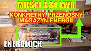 ENERBLOCK  Przezroczysty akumulator LiFePO4 300 Ah 384 kWh [upl. by Egidius400]