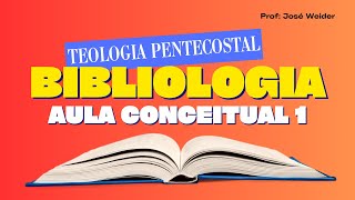 Bibliologia aula conceitual 1 [upl. by Toscano262]