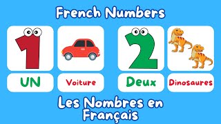 Learn French Numbers 1  10  Apprendre Les Nombres en Français 1  10  Counting in French [upl. by Addie]