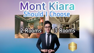 The Fiddlewoodz Mont Kiara By Exsim  2 ROOMS VS 3 ROOMS  Which one is better  Next to Publika [upl. by Ramahs]