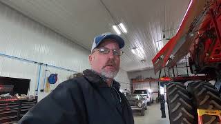 PTO gearbox oil change on Case IH 7250 Combine [upl. by Sherm]