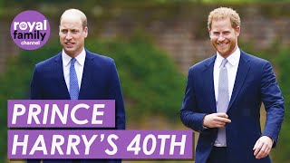 Prince Harry Receives 40th Birthday Message From the Royal Family [upl. by Darwin]