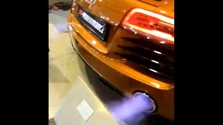 30 HP 2014 Audi R8 V8 huge backfires on dyno with Armytrix Titanium Exhaust  PPPerformance [upl. by Siuqaj]