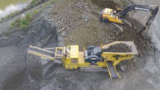 Superior quality Jaw Crusher crushing virgin rock  Keestrack B4  Equip2 New Zealand [upl. by Yekcin3]