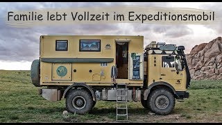 Reisen statt Arbeiten  diese Familie lebt seit 3 Jahren im Expeditionsmobil  Van Life Roomtour [upl. by Eeldarb]