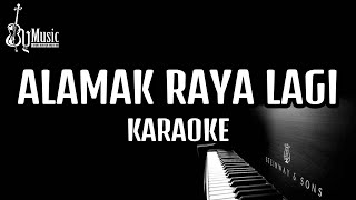 ALAMAK RAYA LAGI  DE FAM KARAOKE PIANO [upl. by Hepsiba]