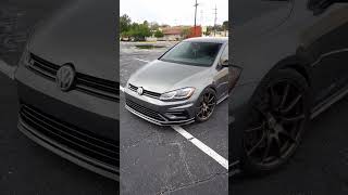 EQT Tuned Mk75 Golf R  Indium Grey Metallic cars detailing shorts [upl. by Kiraa]