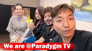 ParadygmTV with Utsav Rasaili and Barsha Basnet ll Biswa Limbu Vlogs [upl. by Atisor147]