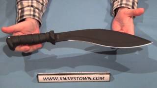 Black KABAR Kukri Machete Model 1249 [upl. by Barna852]