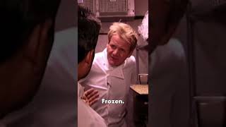 Do you like your food freshfrozen GordonRamsay KitchenNightmares [upl. by Ludlow]