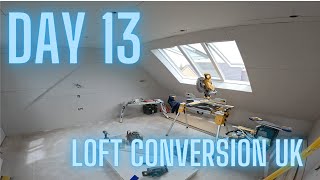 Day 13  Loft Conversion  Near Finish [upl. by Dougy]