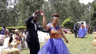 CHAGUO LA MOYO Wedding Dance  Otile Brown amp Sanaipei [upl. by Ahsok]