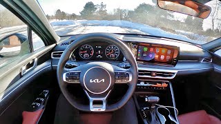 2022 Kia K5 GTLine AWD Sedan  POV Driving Impressions [upl. by Phippen599]