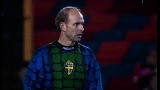 1996 UEFA Euro Qualifier  Sweden vs Turkey Full Match part 2 of 4 [upl. by Losiram]