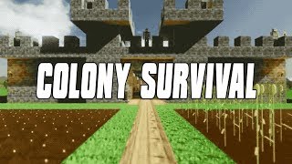 Colony Survival  Minecraft RTS [upl. by Campney]