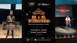 Mr and Ms International 23  Oklahoma State University [upl. by Aitas344]