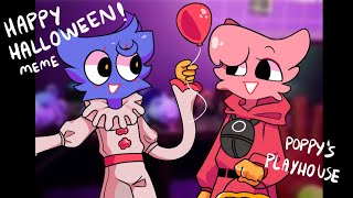 HAPPY HALLOWEEN meme  Poppy Playtime  Huggy Wuggy amp Kissy Missy [upl. by Eatnhoj936]