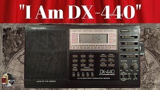 Realistic DX440 AM FM Stereo LW Shortwave Portable Radio Review [upl. by Bullard]