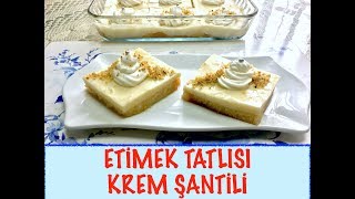 Etimek Tatlısı Krem Şantili Nasıl Yapılır [upl. by Vaios833]