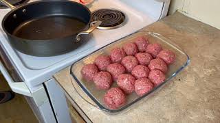 Easy Classic meatball recipe [upl. by Eresed]