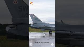 F16 Fighting Falcon action aircraft aviation subscribe [upl. by Aneeg]