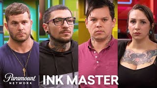 Fighting for the Finale  Tag Team Tattoo Elimination Tattoo  Ink Master Shop Wars Season 9 [upl. by Park]